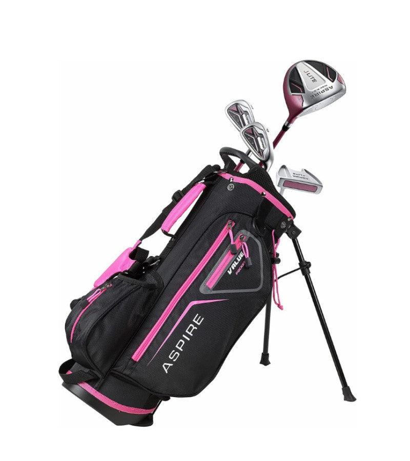 Aspire JLite 4 Club Girls Golf Set for Ages 3-5 Pink | Free Shipping