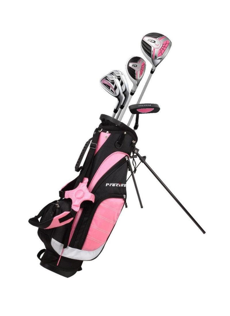 Precise XD-J Girls Golf Set for Ages 9-12 Pink. Free Shipping.