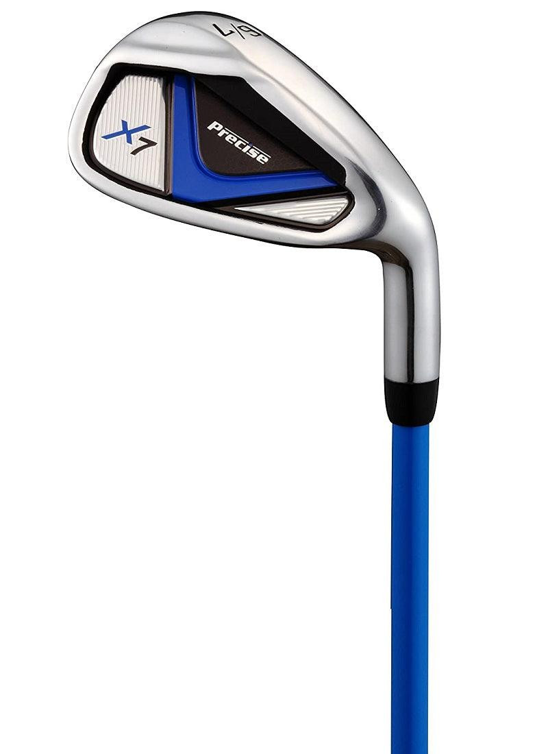 Precise X7 Kids Golf Set for Ages 9-12 Blue. Free Shipping.