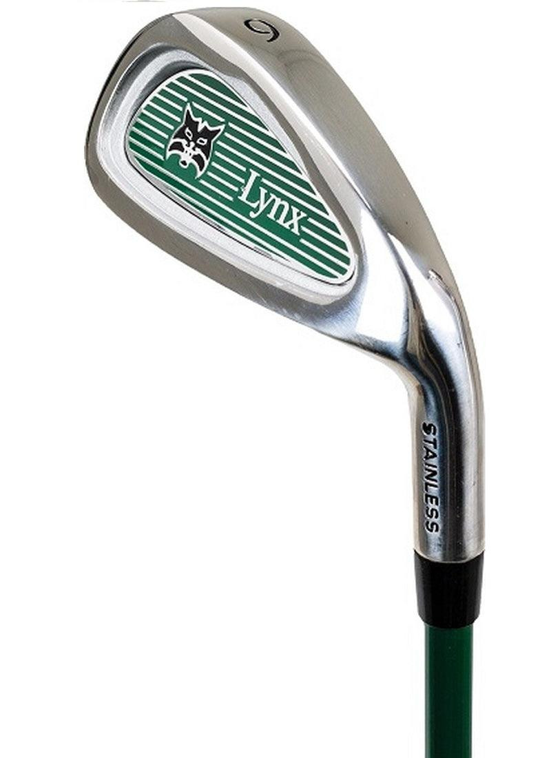 Lynx Junior Golf Iron or Wedge for Ages 5-7 Green