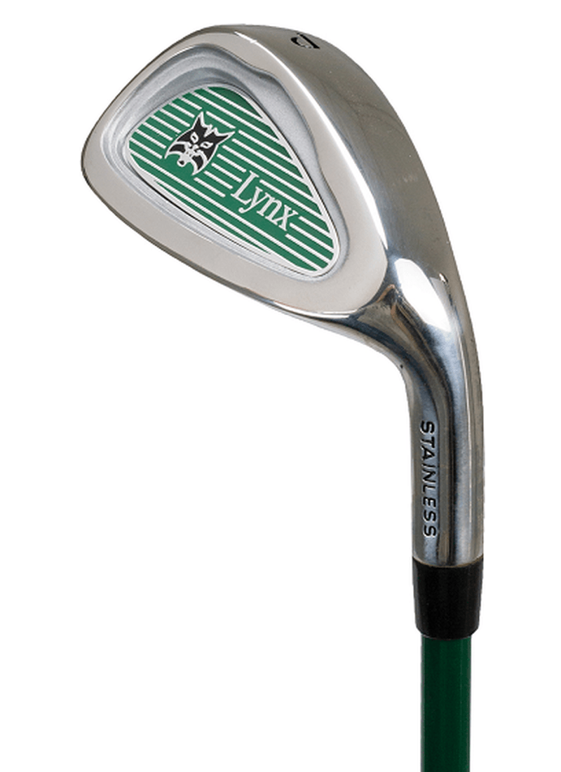 Lynx Junior Golf Iron or Wedge for Ages 5-7 Green