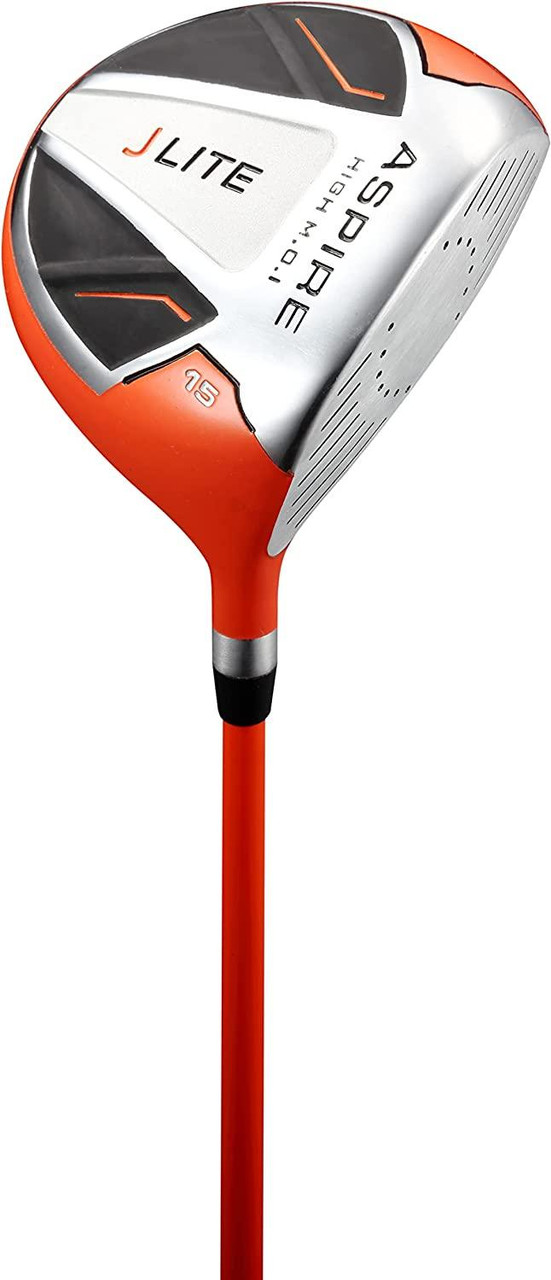 Aspire JLite 5 Club Kids Golf Set for Ages 9-12 Orange