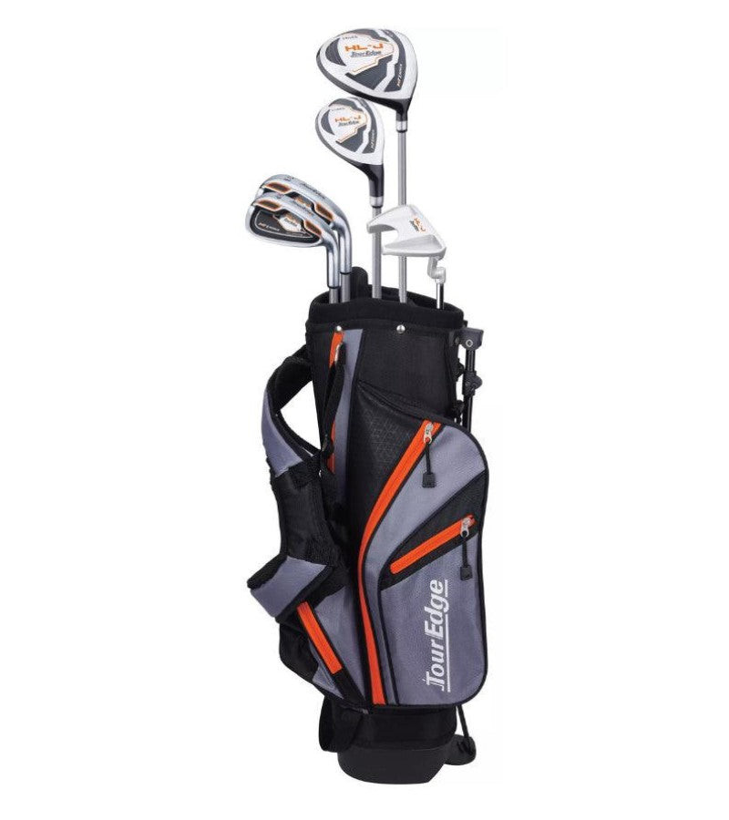 Tour Edge HL-J 5 Club Kids Golf Set for Ages 5-8 Orange