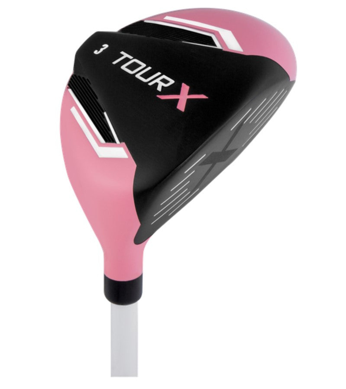 2台KISSMARK PINK LADY ROCKER 144 & GRY150 Tour X 3 Club Toddler Girls Golf Set for Ages 2-4 Pink