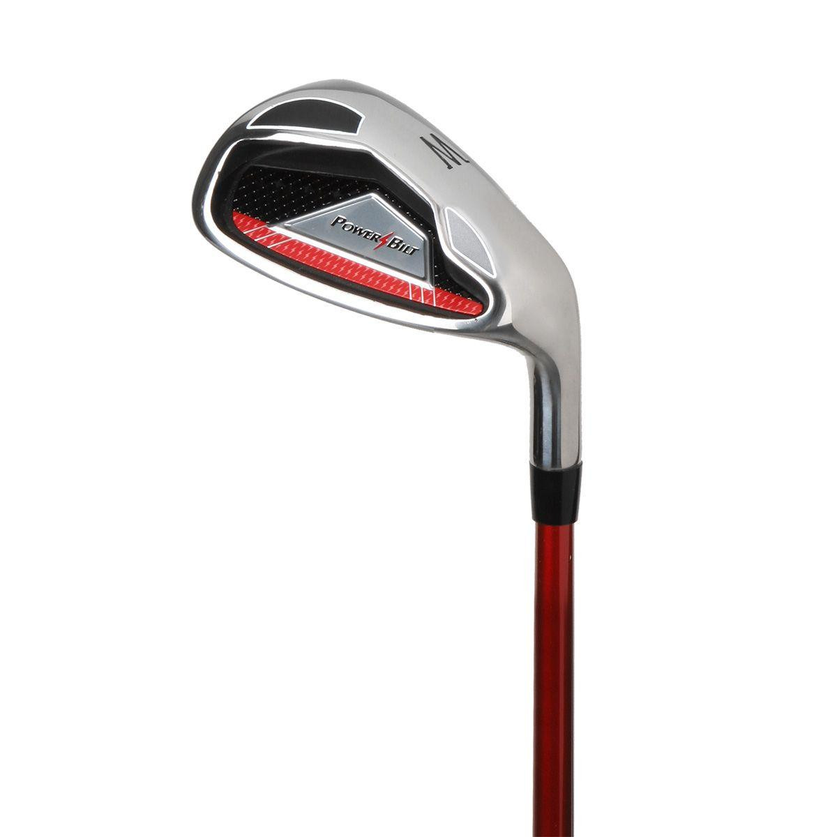 PowerBilt 5 Club Kids Golf Set for Ages 12-14 Red