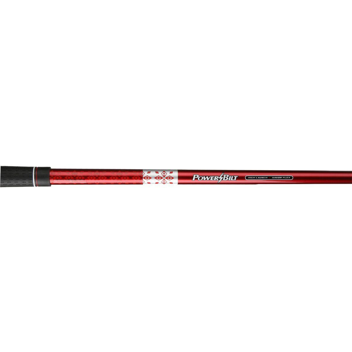 PowerBilt 5 Club Kids Golf Set for Ages 12-14 Red