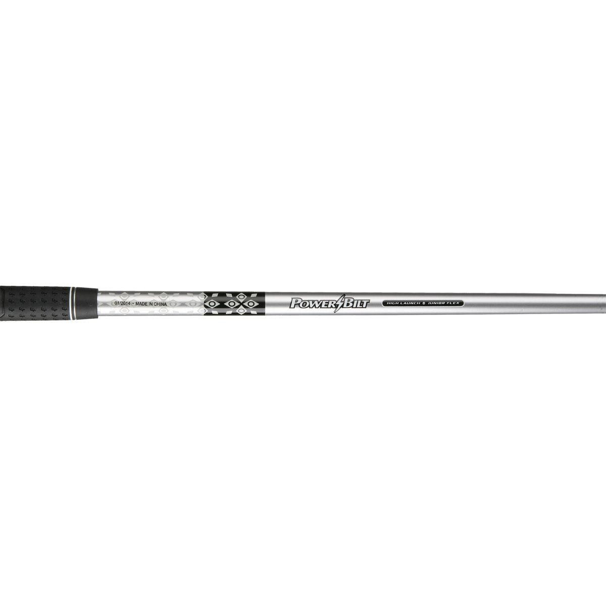 PowerBilt 5 Club Kids Golf Set for Ages 9-12 Silver