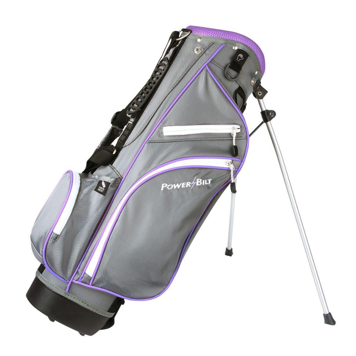 PowerBilt 5 Club Girls Golf Set for Ages 9-12 Lavender