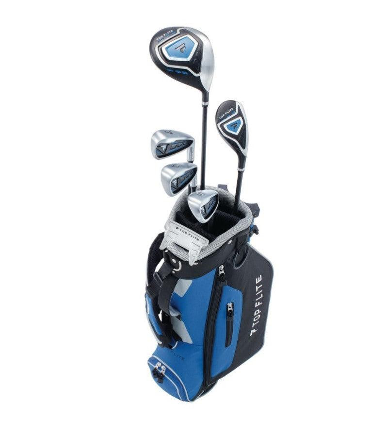 ジュニアゴルフクラブ6本セット TOP FLITE　身長:130-150cm Top Flite 6 Club Kids Golf Set Ages 9-12 Blue