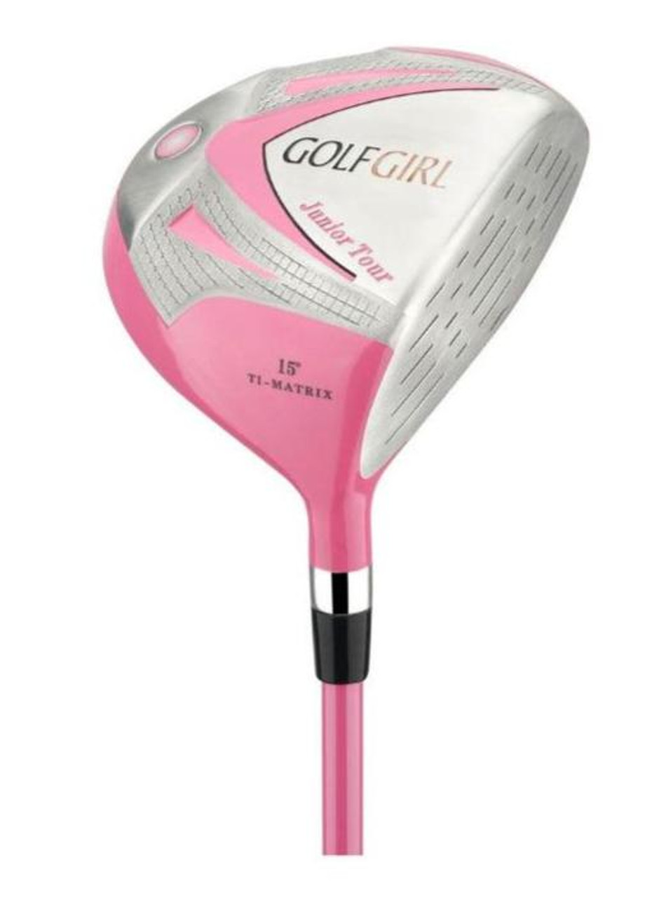 Golf Girl Junior Tour 4 Club Girls Golf Set Ages 8-12 Pink