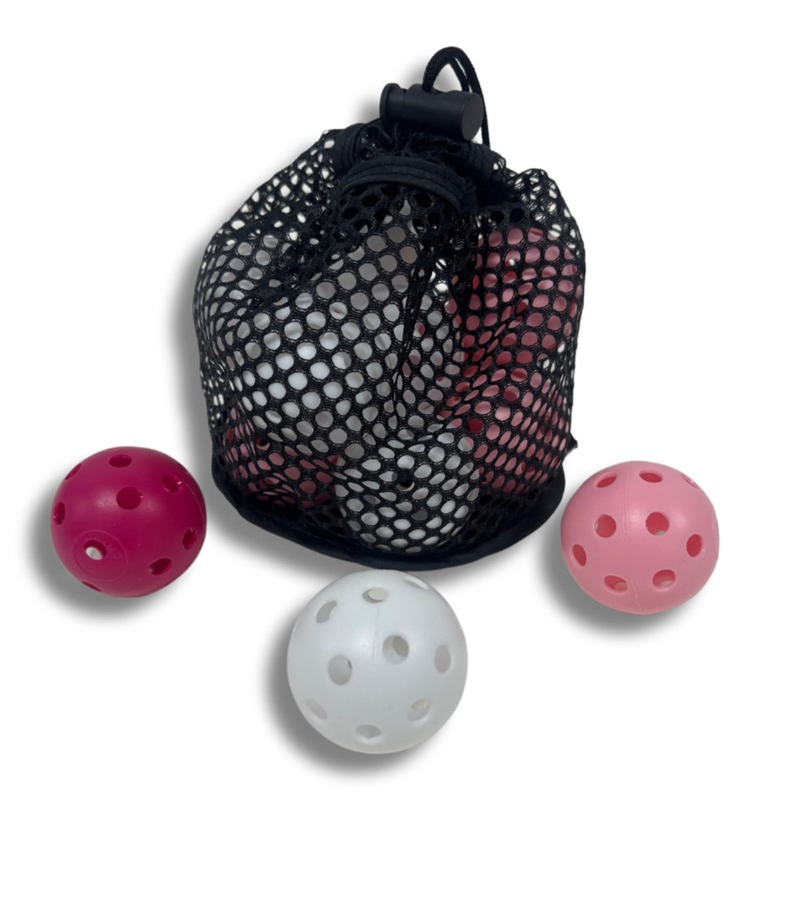 Practice Whiffle Golf Balls with Storage Bag - Multiple