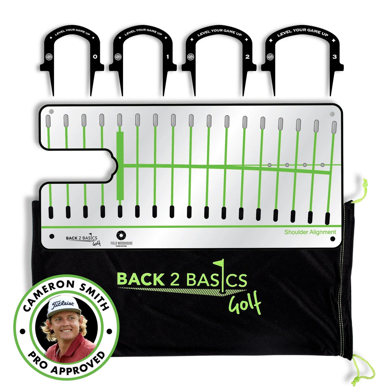 Back 2 Basics Pro Path Putting Mirror - All Kids Golf Clubs