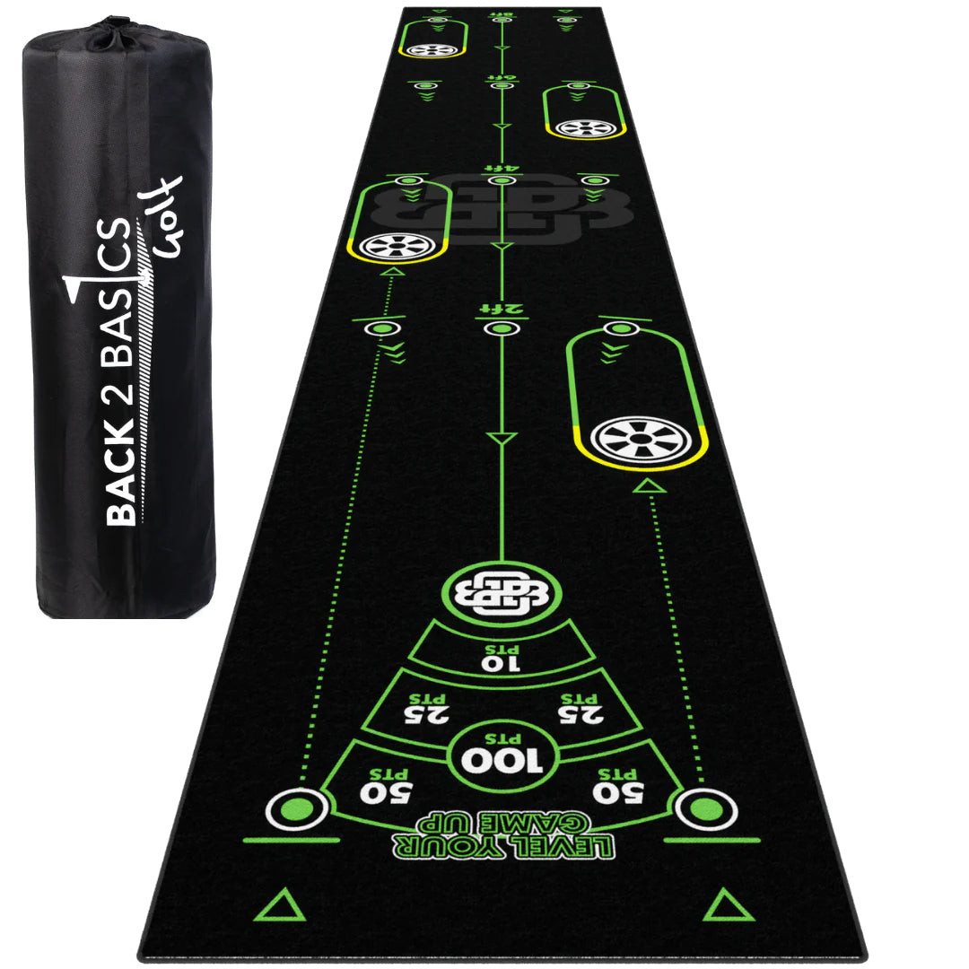 Back 2 Basics Play-Off Putting Green Mat - All Kids Golf Clubs