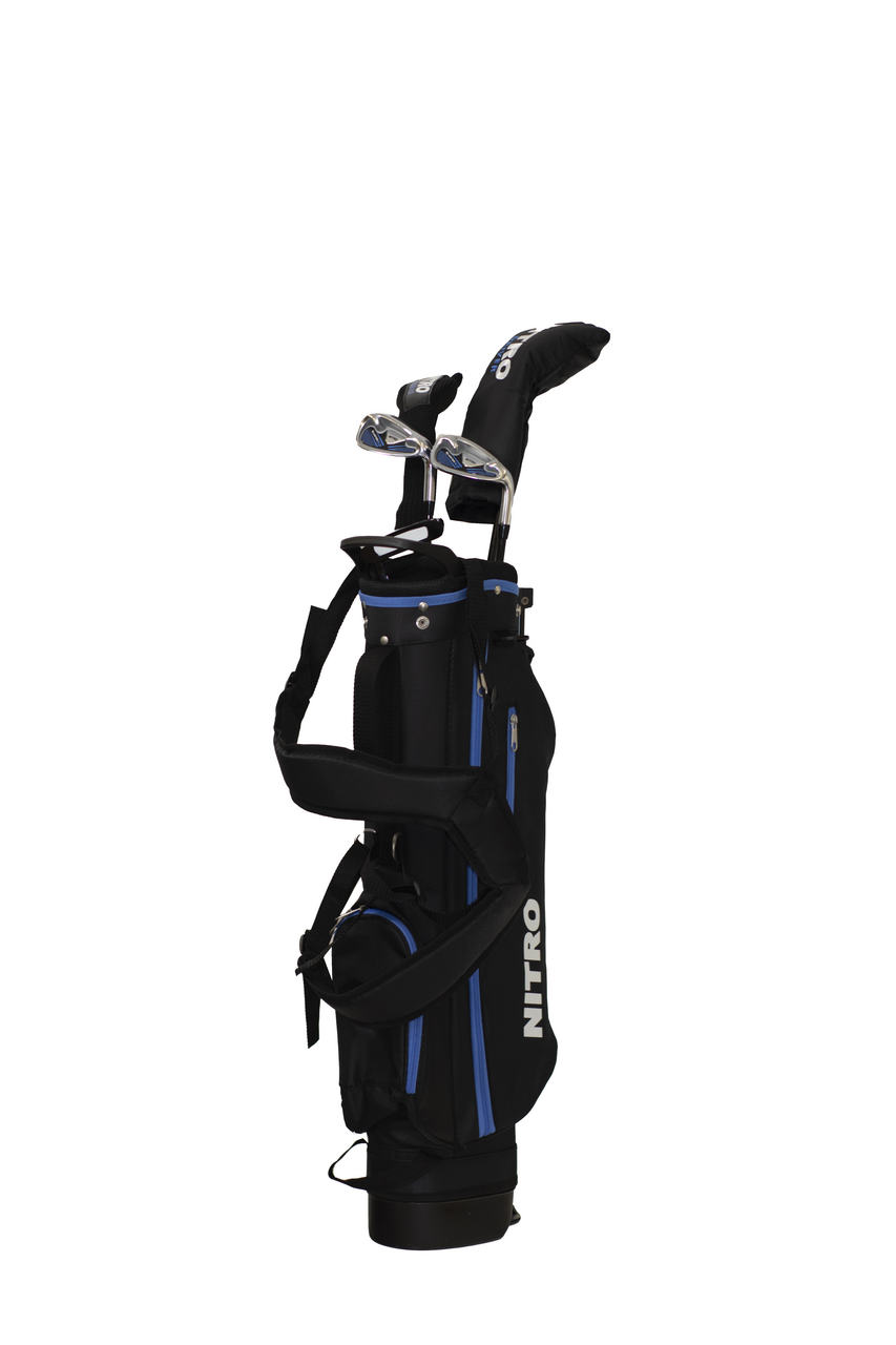 Nitro Blaster XD 5 Club Kids Golf Set for Ages 9-12 Blue | Free