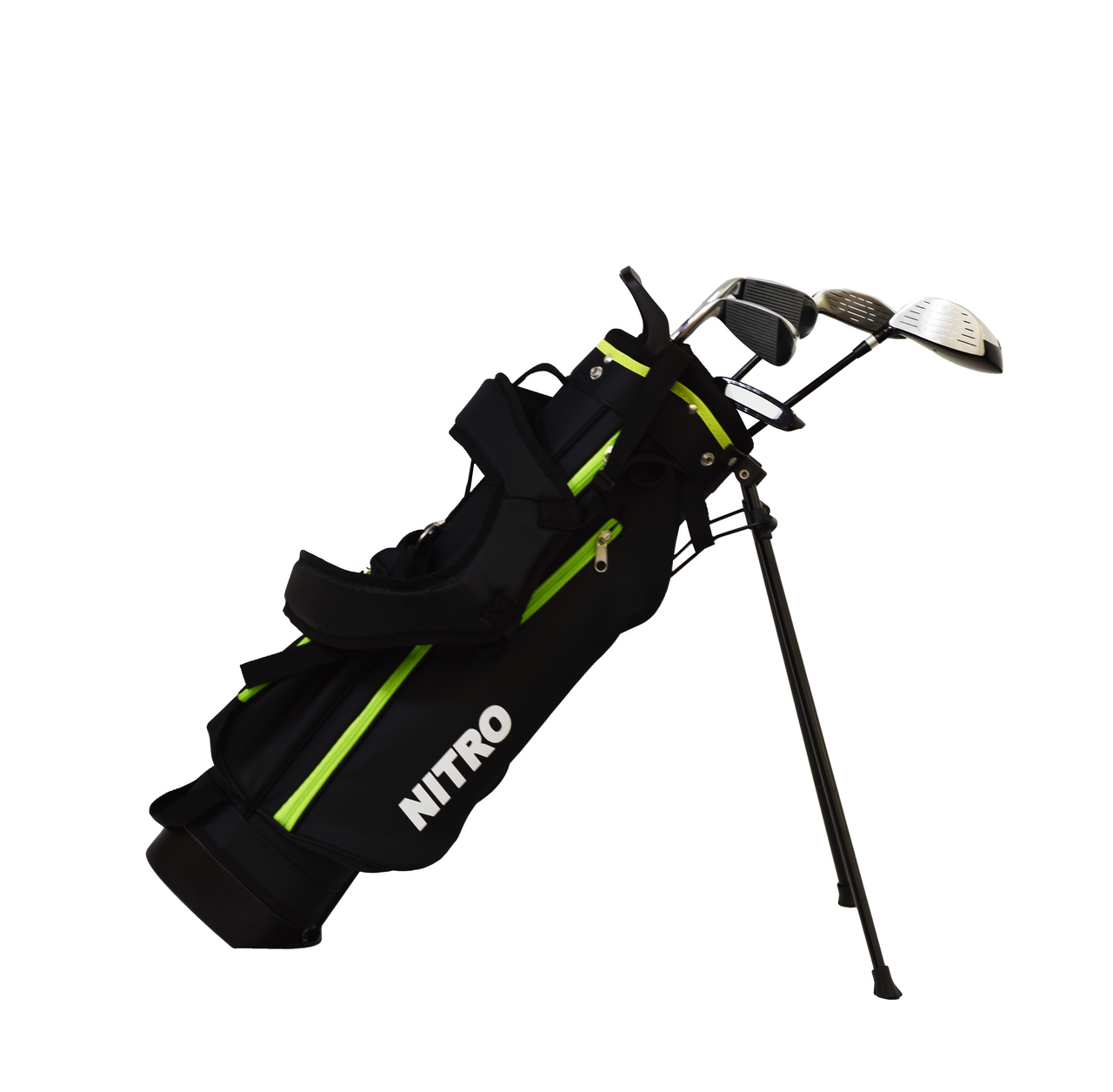 Nitro Blaster XD 5 Club Kids Golf Set for Ages 6-10 Green