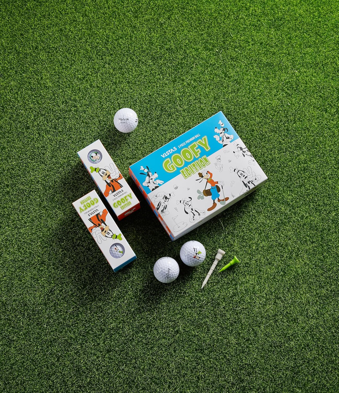 ヴィンテージディズニーゴルフボール / Disney Dozen Golf Balls Volvik Disney Goofy Golf Balls One Dozen