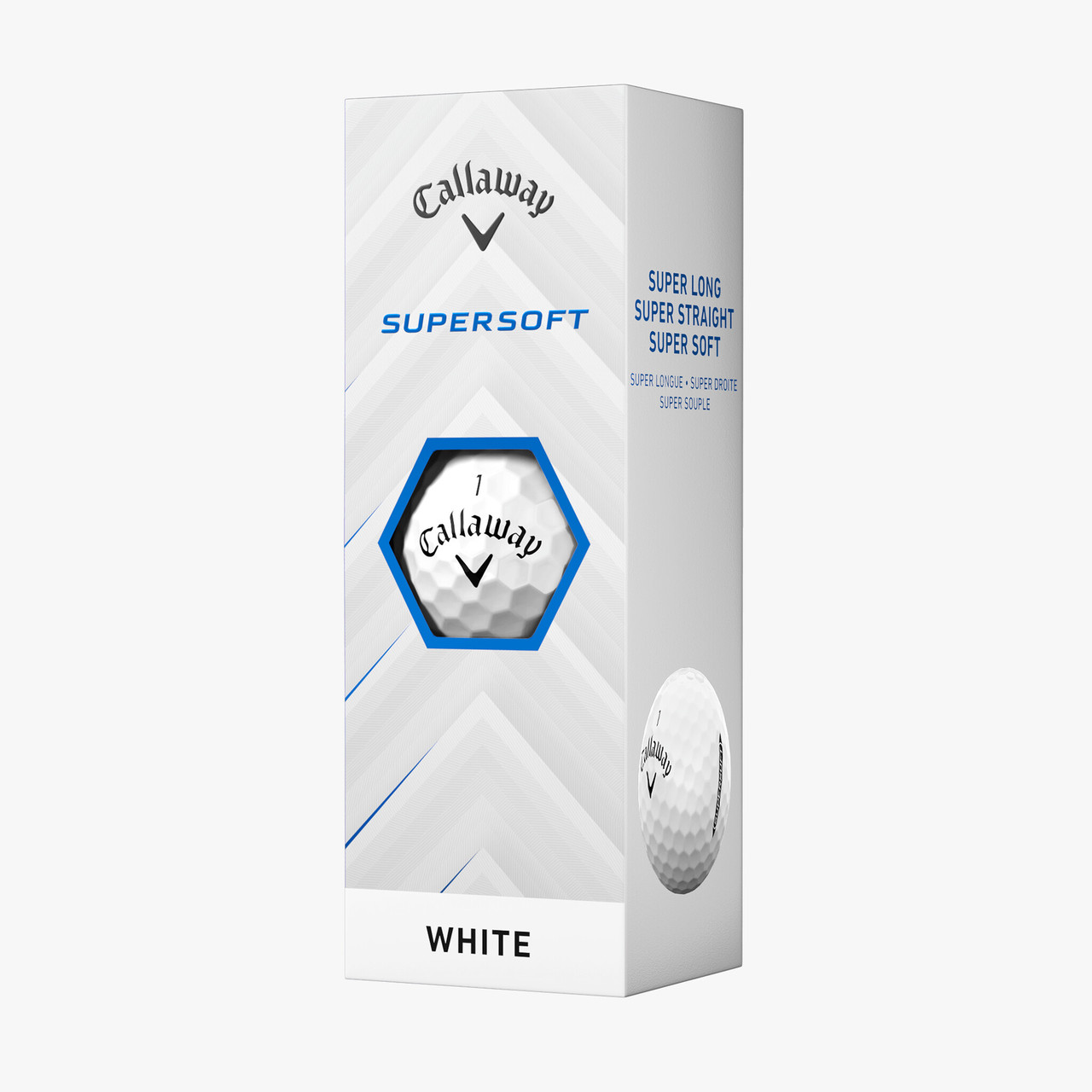 Callaway 2025 Supersoft Golf Balls White - 3 Pack