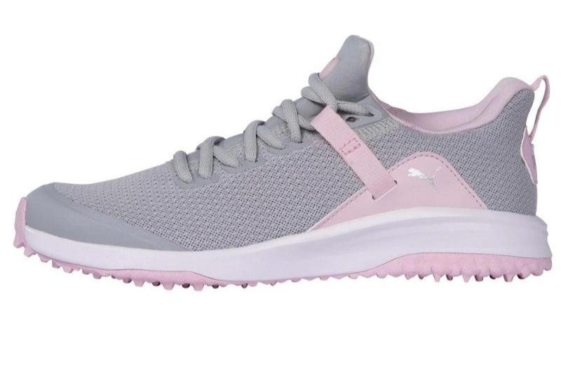 Puma Fusion EVO Spikeless Girls Golf Shoes Pink Low Price