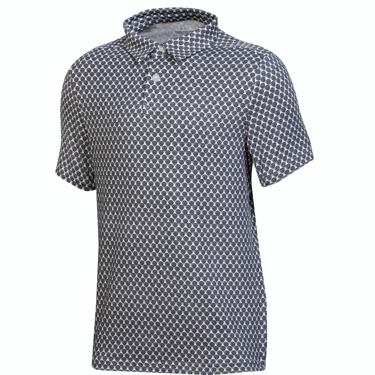 Under Armour Playoff Balloons Boys Golf Polo Black