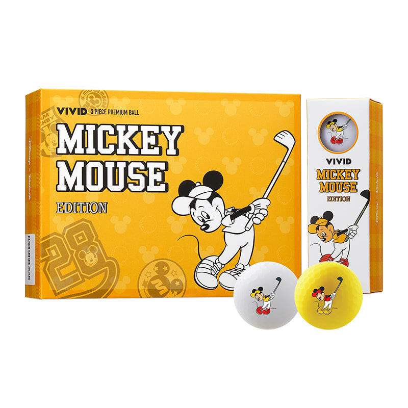 3ダース　Disney Volvik Volvik Disney Mickey Mouse Golf Balls | 3 Pack