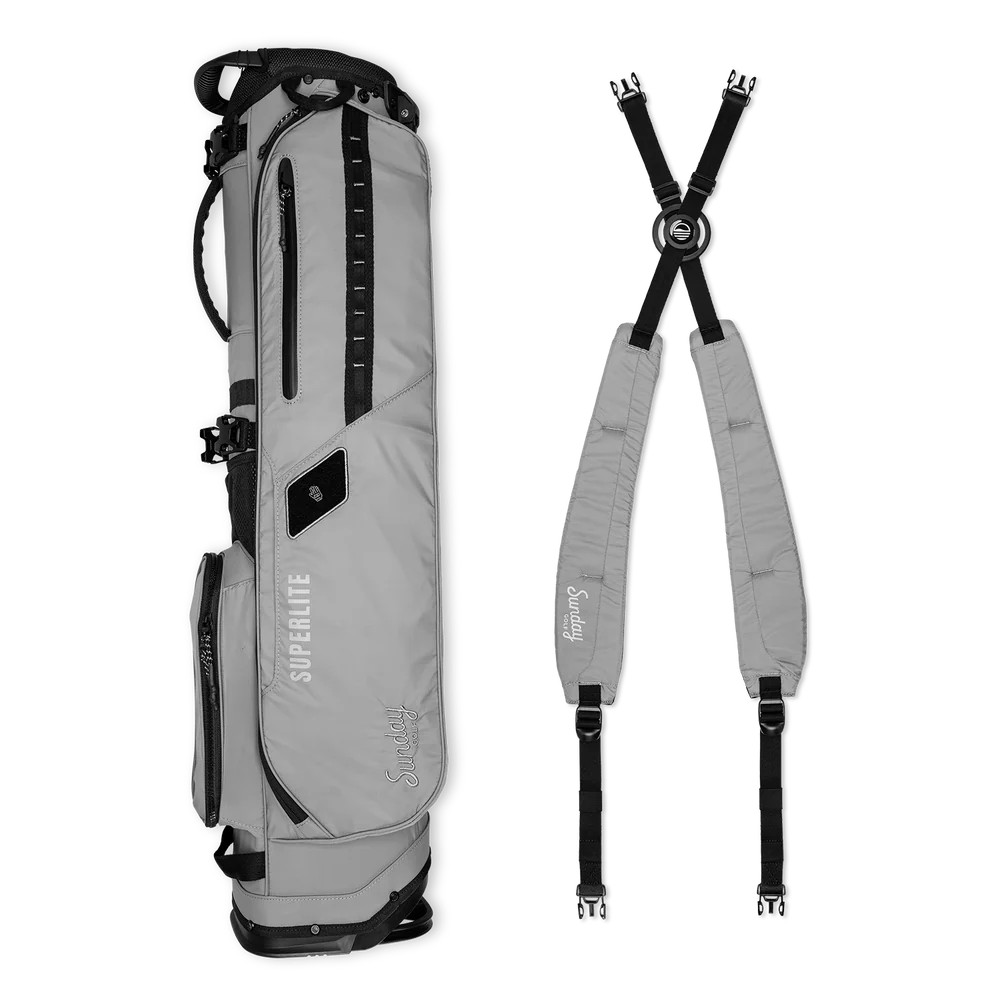 Sunday Golf El Camino Superlite Stand Bag: Grey Blue / Black
