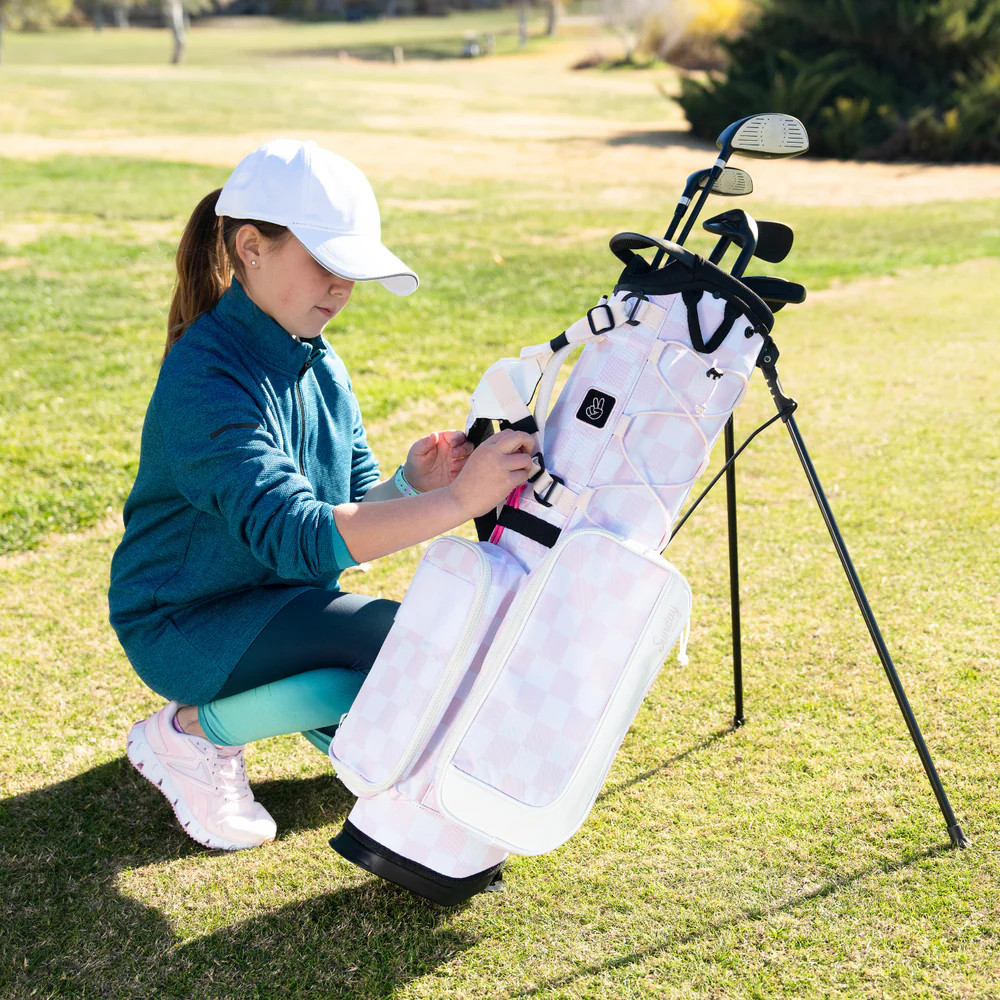 Sunday Golf Recess Girls Golf Bag for Ages 5-8 (Bag Height 27