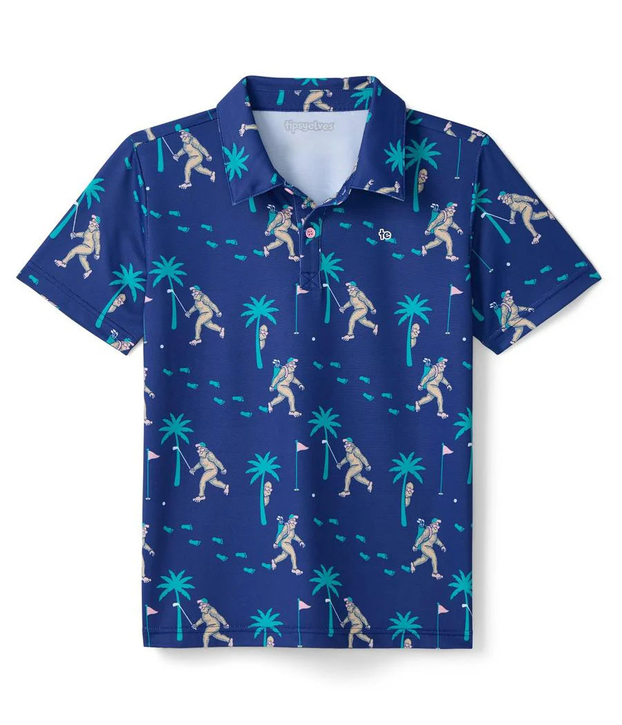 Tipsy Elves Bigfoot Bogey Boys Golf Polo