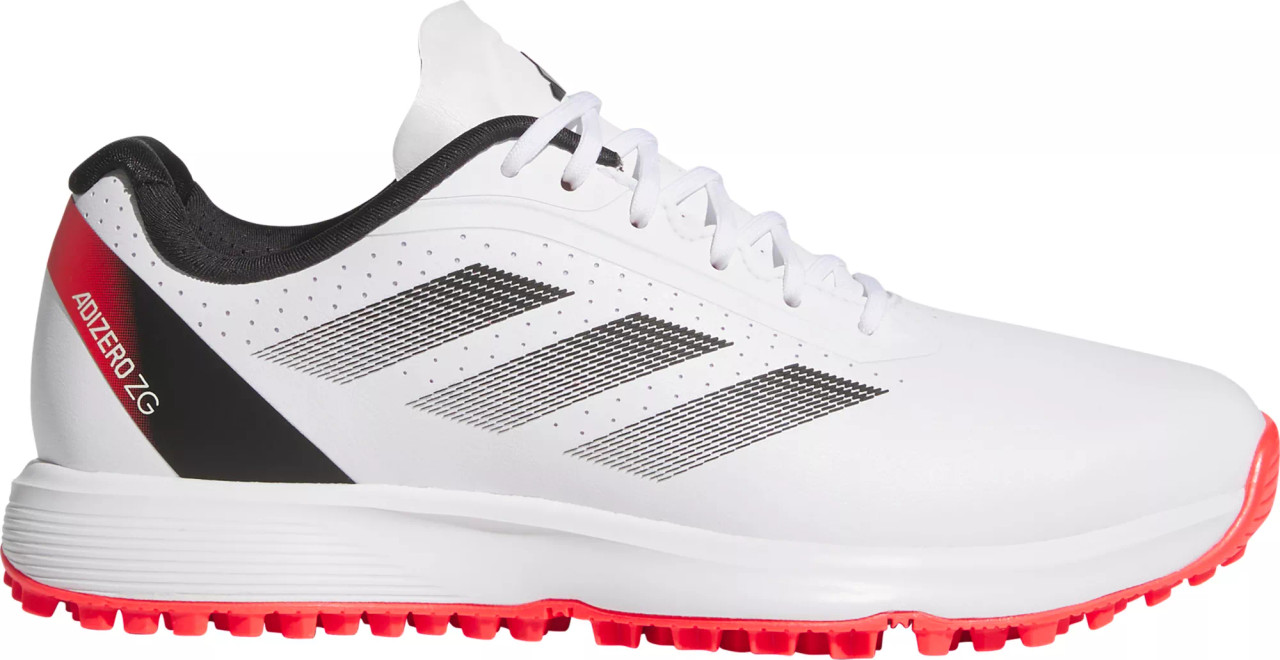 adidas gazelle silver green womens adidas Adizero ZG Spikeless Golf Shoes - Men's - Light Grey / Iron Metallic / Silver