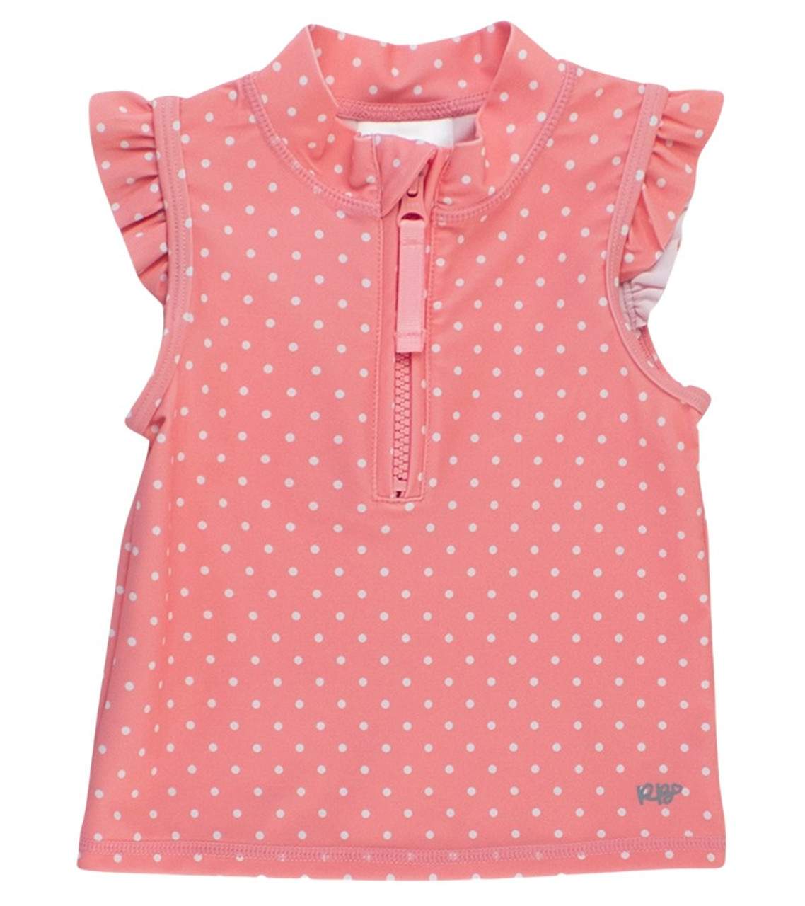 Ruffled Butts Little Girls Bubblegum Pink Sleeveless Top