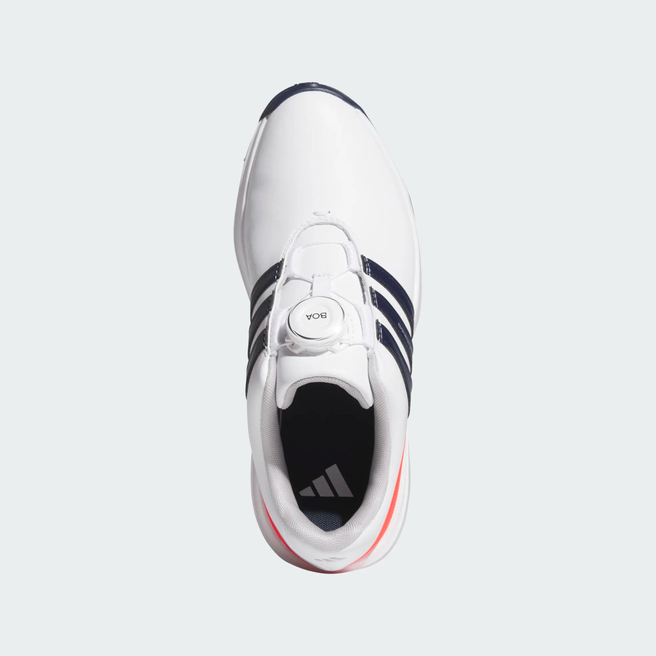Adidas Tour360 BOA 24 Spiked Kids Golf Shoes - White Blue Red