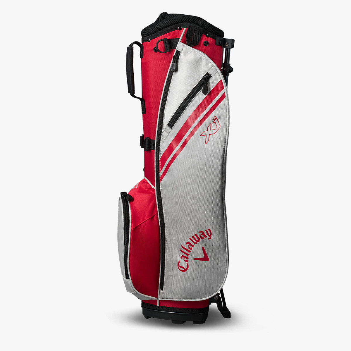 Callaway 赤 ゴルフバッグ Callaway XJ-2 6 Club Kids Golf Set Ages 6-8 Red/Silver