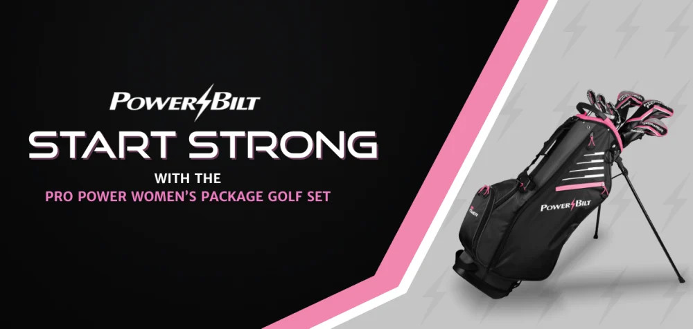 PowerBilt Pro Power 9 Club Girls Golf Set (girls 60-64