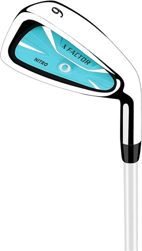 Nitro Golf X Factor 8 Club Womens Golf Set with Stand Bag