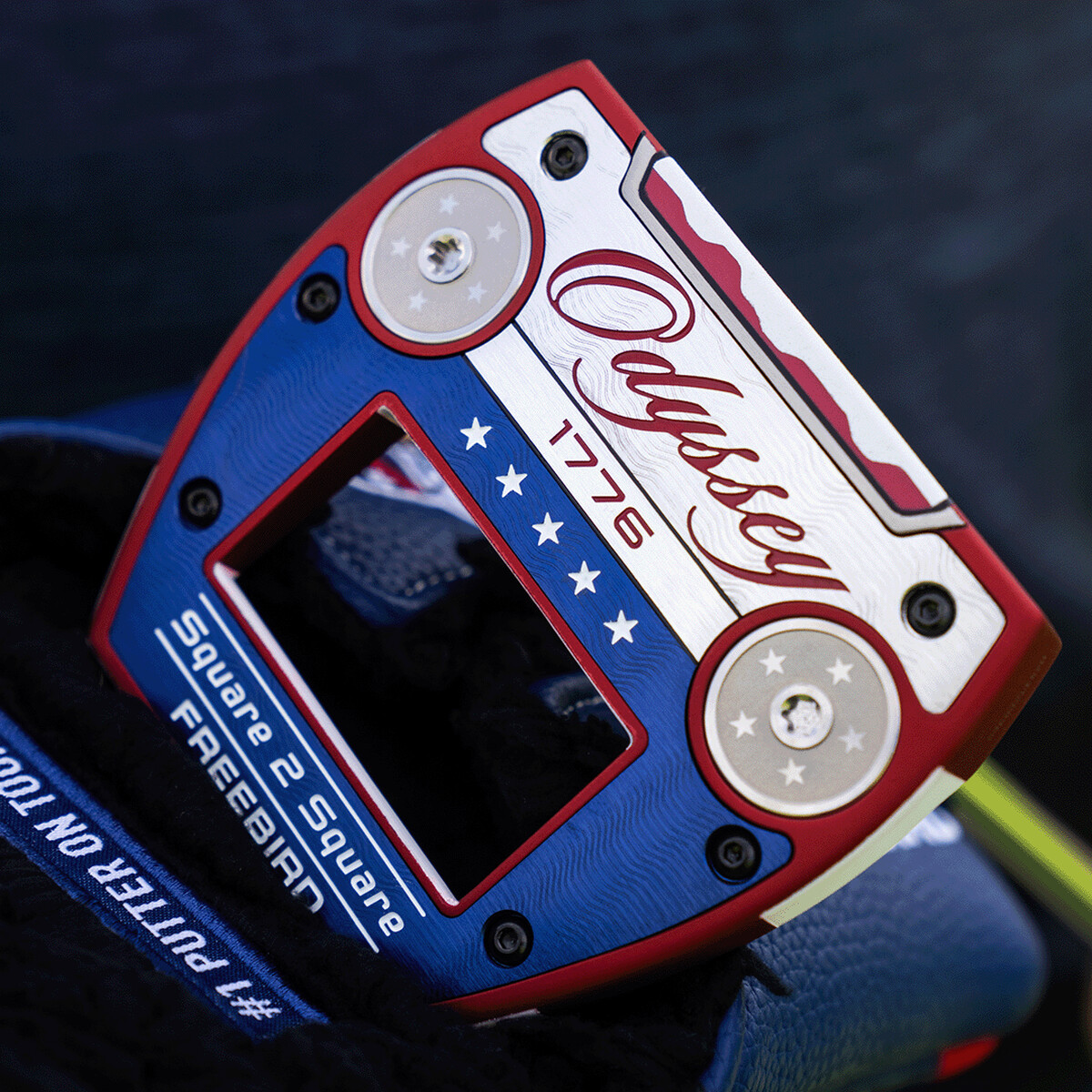 Odyssey Square 2 Square Ai-DUAL USA 250 Freebird Putter - Limited