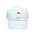 Embroidered Golf Flag Little Kids Hat with Seersucker Back Strap Front