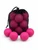 Pink Foam Training Golf Balls with Black Mesh Storage Bag Pink Foam Training Golf Balls with Black Mesh Storage Bag