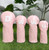 Pink PU Leather Headcover - Front Side View Pink PU Leather Headcover - Front Side View