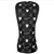 Nike Tour PU Leather Driver Headcover Black - Front