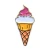 Ice Cream Cone Golf  Ball Marker
