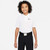 Nike Victory Boys Golf Polo White - Front View