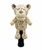 Spotted Leopard Plush Golf Headcover Front Facing Spotted Leopard Plush Golf Headcover Front Facing
