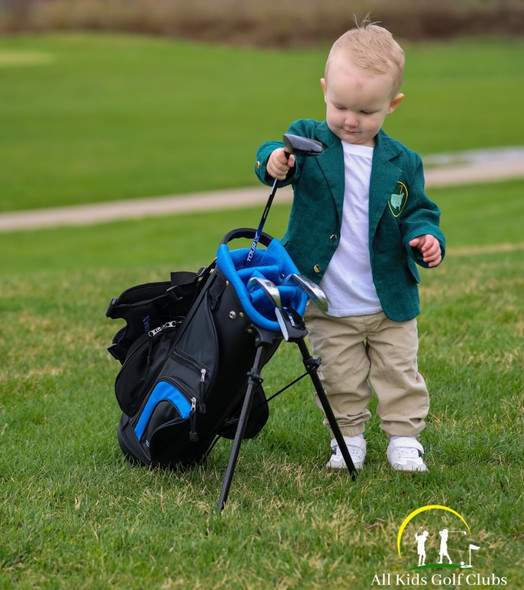 Tour X 3 Club Toddler Golf Set Ages 2-4 with golfer