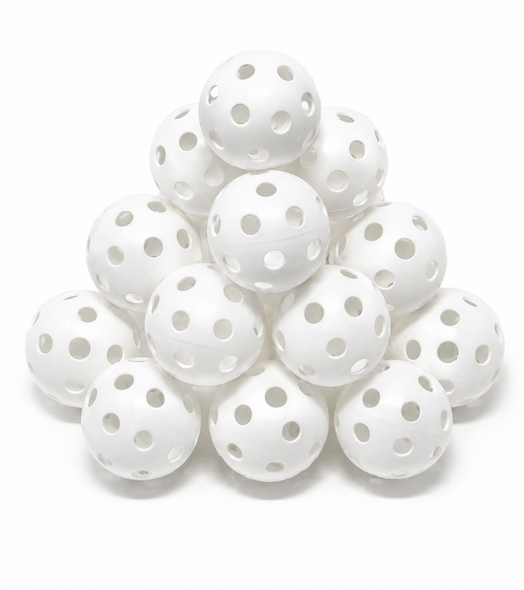 White Wiffle Golf Balls - One Dozen