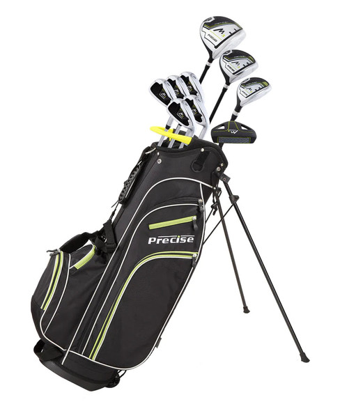 Precise M3 14 Piece Mens Golf Set Green Tall