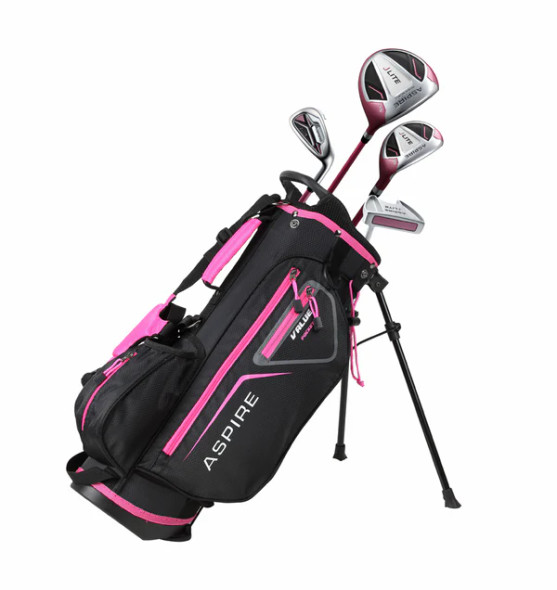 Aspire Jlite Girls Golf Set Ages 3-5 Pink