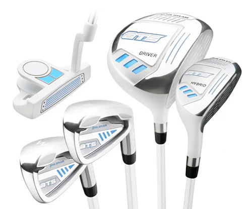 Orlimar ATS 5 Club Girls Golf Set for Ages 9-12 (kids 52-60" tall) Sky Blue