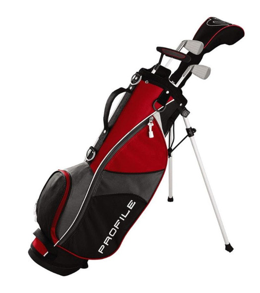 Wilson JGI 4 Club Golf Set for Kids Ages 5-8 Red
