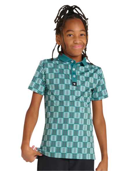 Bad Birdie Greens In Reg Youth Golf Polo