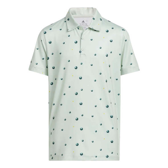 Adidas Golf Ball Design Kids Golf Polo