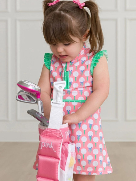 Ruffled Butts Tee Time Ruffled Girls Golf Dress Lifestyle
